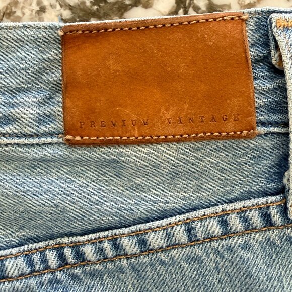 Citizens Of Humanity Liya Jeans Womens 27 Blue Denim High Rise Classic Crop - Picture 6 of 12